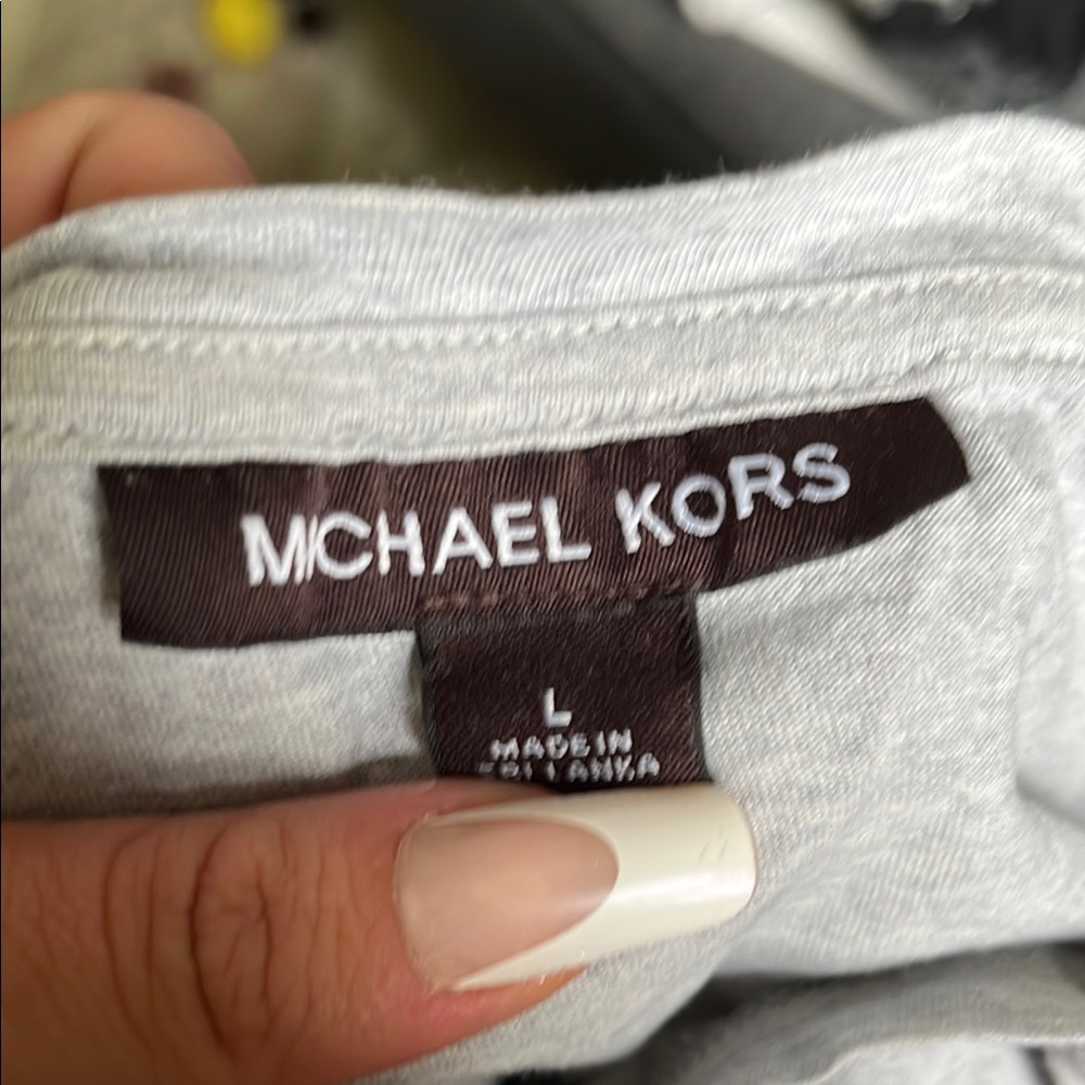 Michael Kors Light Gray Shirt